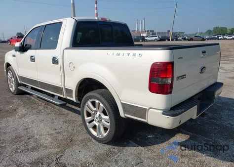 2008 Ford F-150 Limited z USA, uszkodzony, nr VIN 1FTRW14518FA81729